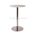 Kratki stil barski stol s bazom od nehrđajućeg čelika